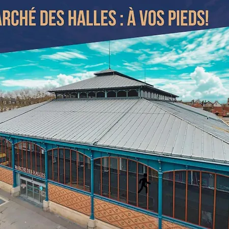 Le Cocon Des Halles * Ideal Couple Ou Solo * Wifi * Elegance * Pieds Des Halles Troyes